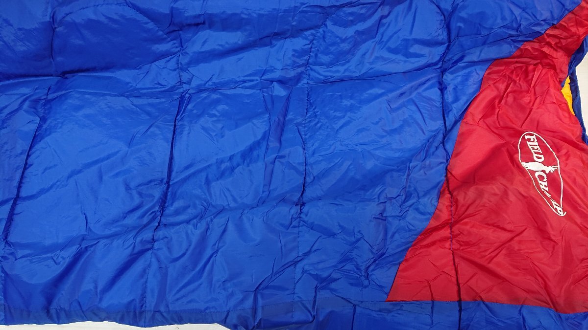 ★中古品★FIELD CHAMP フィールドチャンプ 寝袋 シュラフ キャンプ アウトドア【他商品と同梱歓迎】拍卖