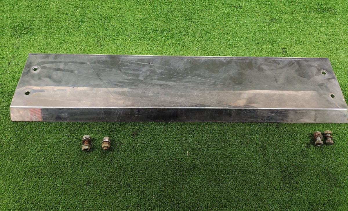 ★中古品★スズキ ジムニー 社外 フロント スキッドプレート バンパーガード【他商品と同梱歓迎】拍卖