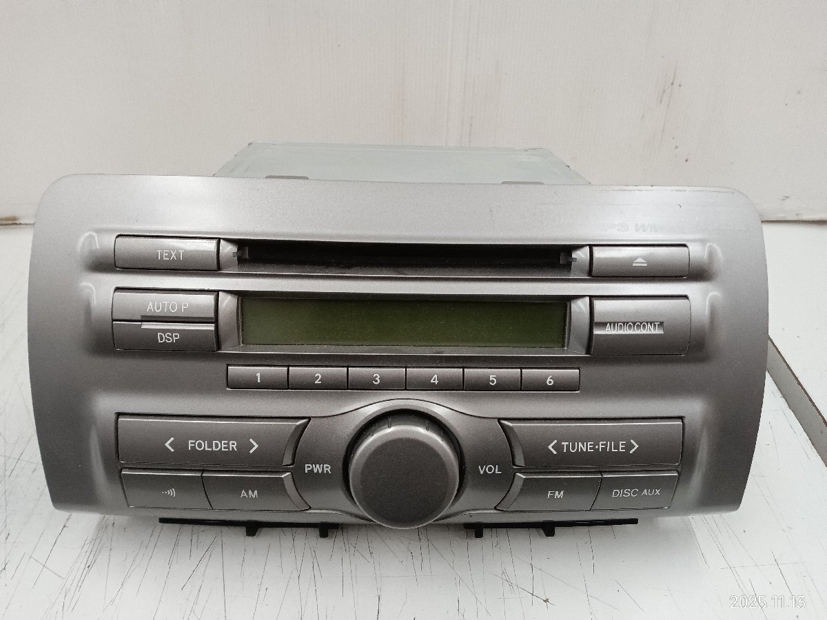 ★中古品★TOYOTA トヨタ bB 純正 カーデッキ オーディオ CD 86180-B1070-B0 DEH-3057ZY【他商品と同梱歓迎】拍卖