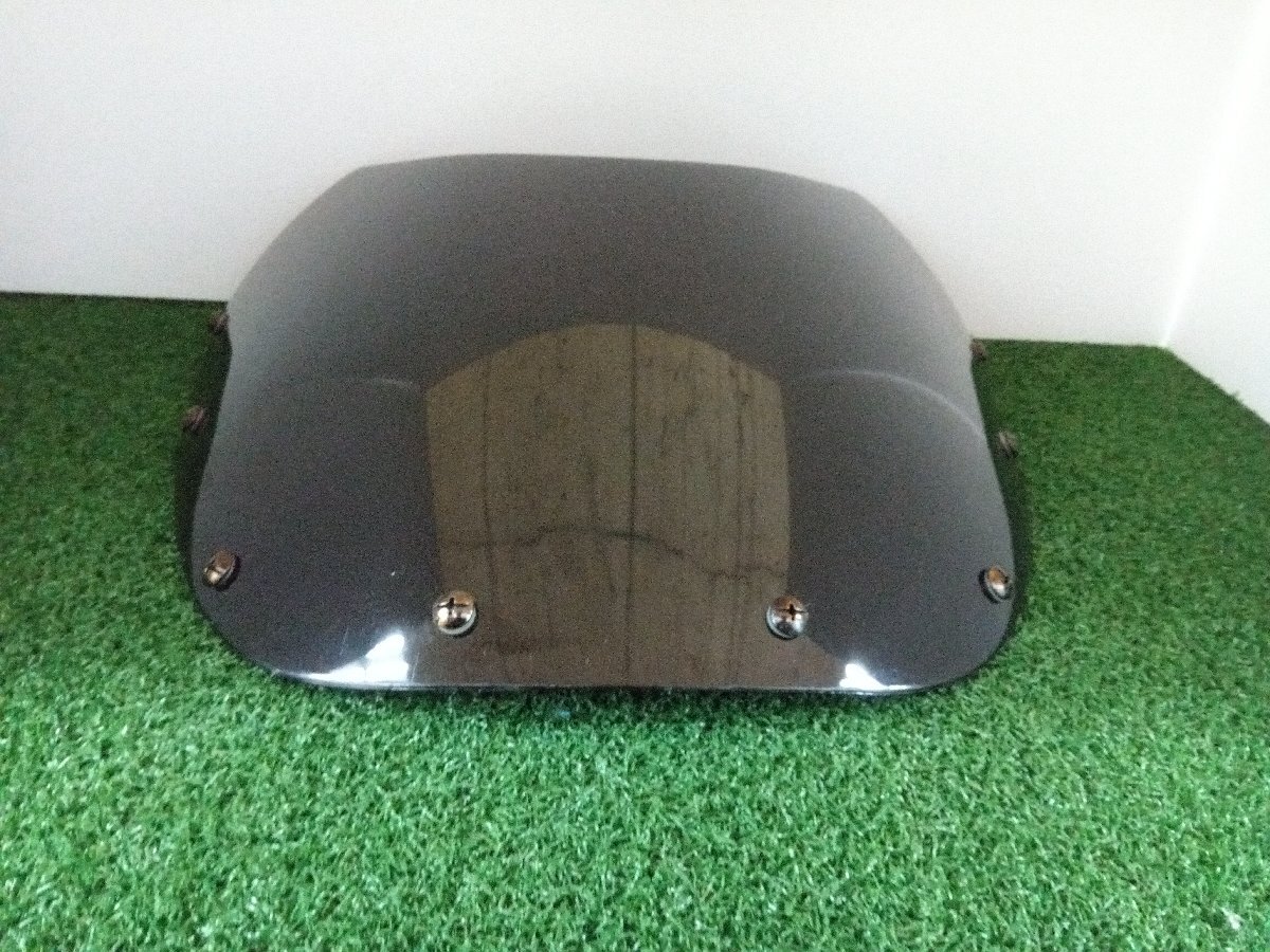★中古品★汎用スクリーン 風防 バイクスクリーン フロントスクリーン メーカー不明 【他商品と同梱歓迎】拍卖