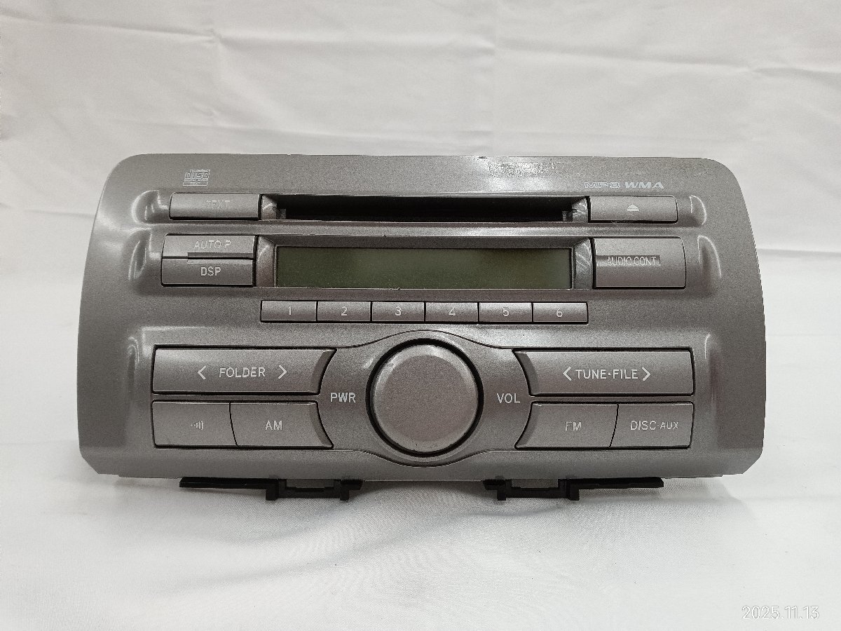 ★中古品★TOYOTA トヨタ bB 純正 カーデッキ オーディオ CD 86180-B1070-B0 DEH-3057ZY【他商品と同梱歓迎】拍卖