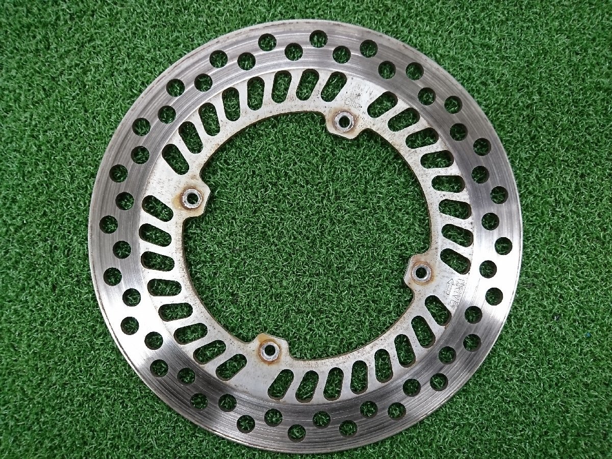 ★中古品★HONDA ホンダ CRM250 純正 ディスクローター 1枚 厚さ約3mm 錆び有 MIN.TH.3MMとの刻印【他商品と同梱歓迎】拍卖