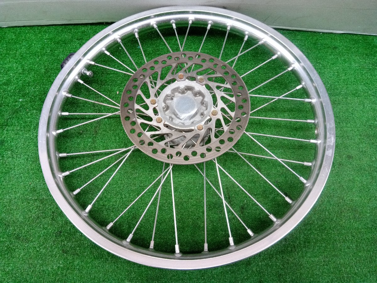★中古品★HONDA ホンダ CR250 CRF250R 純正フロントホイール 21×1.60 【他商品と同梱歓迎】拍卖