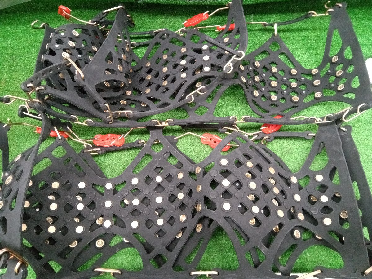 ★長期保管未使用ジャンク品★非金属タイヤチェーン Xタイプ 型番 Y01 記載あり 215/65R17など? 詳細不明 【他商品と同梱歓迎】拍卖