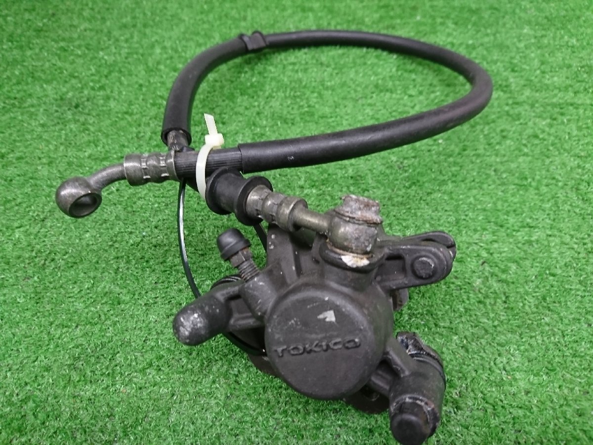 ★中古品★SUZUKI スズキ アドレス110 純正 ブレーキキャリパー ブレーキホース セット【他商品と同梱歓迎】拍卖