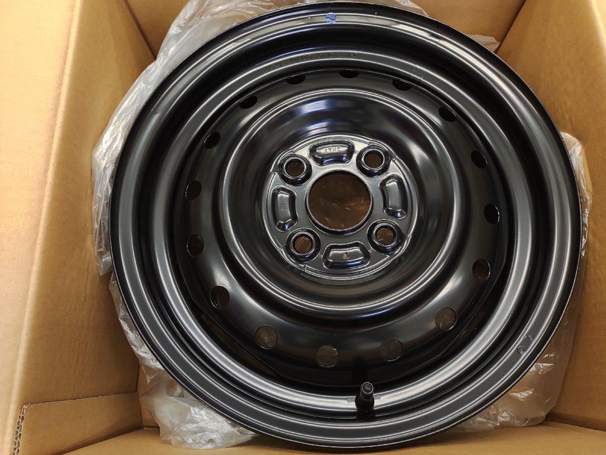 ★新車外品★SUZUKI スズキ スペーシア MK49S 純正 スチールホイールセット 14インチ 4本 14×4.5J 100-4 43029-53U00【他商品と同梱歓迎】拍卖