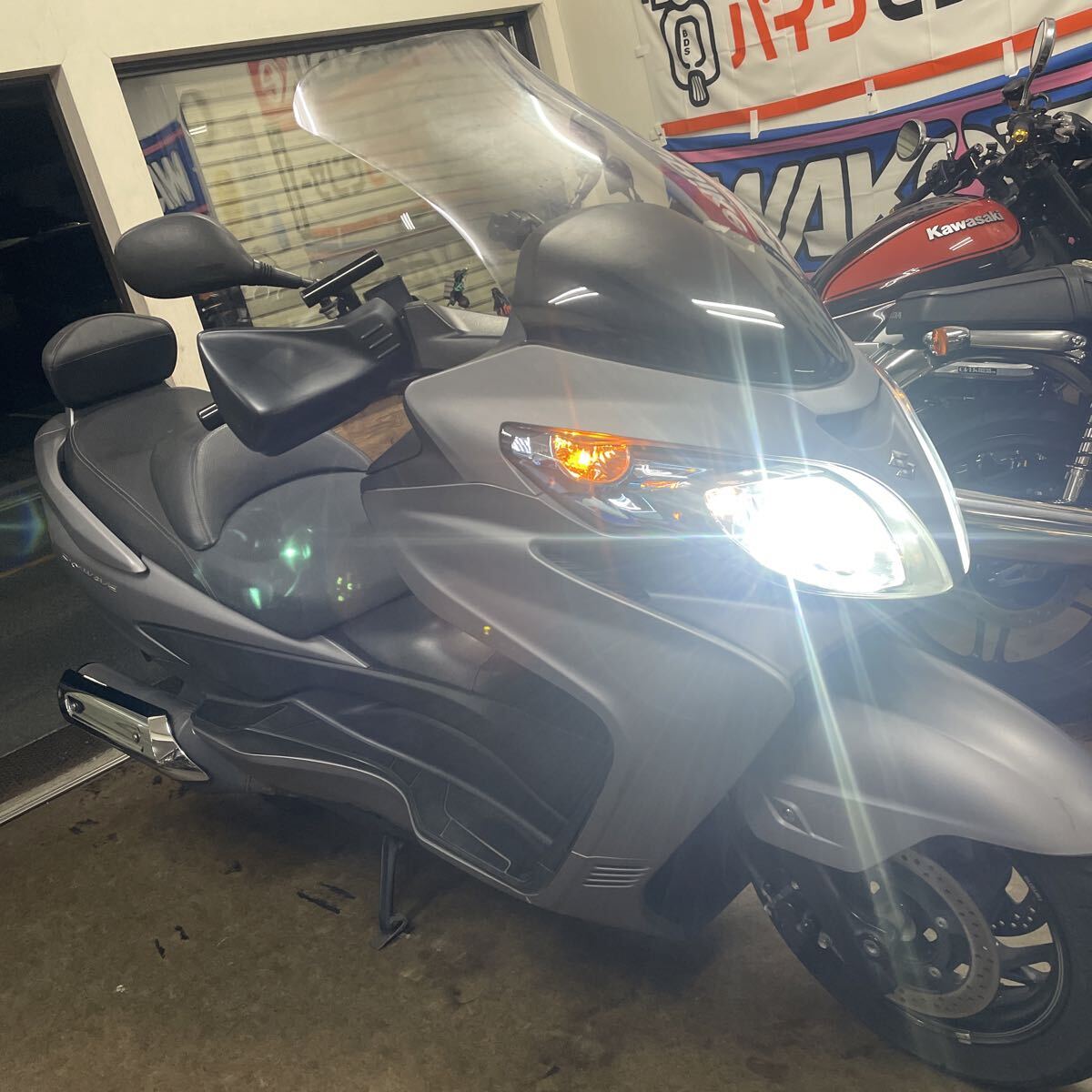 初年度登録平成29年★ETC★グリップヒーター★最上級リミテッドモデルです★ CK45A スカイウェイブ400拍卖