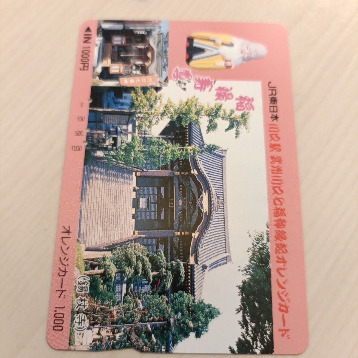 使用済JR東日本オレンジカード 川口駅 福禄寿神拍卖