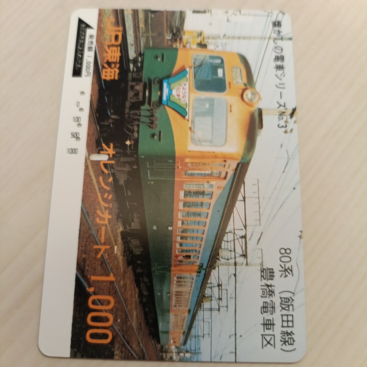使用済JR東海オレンジカード 懐かしの電車シリーズ③拍卖
