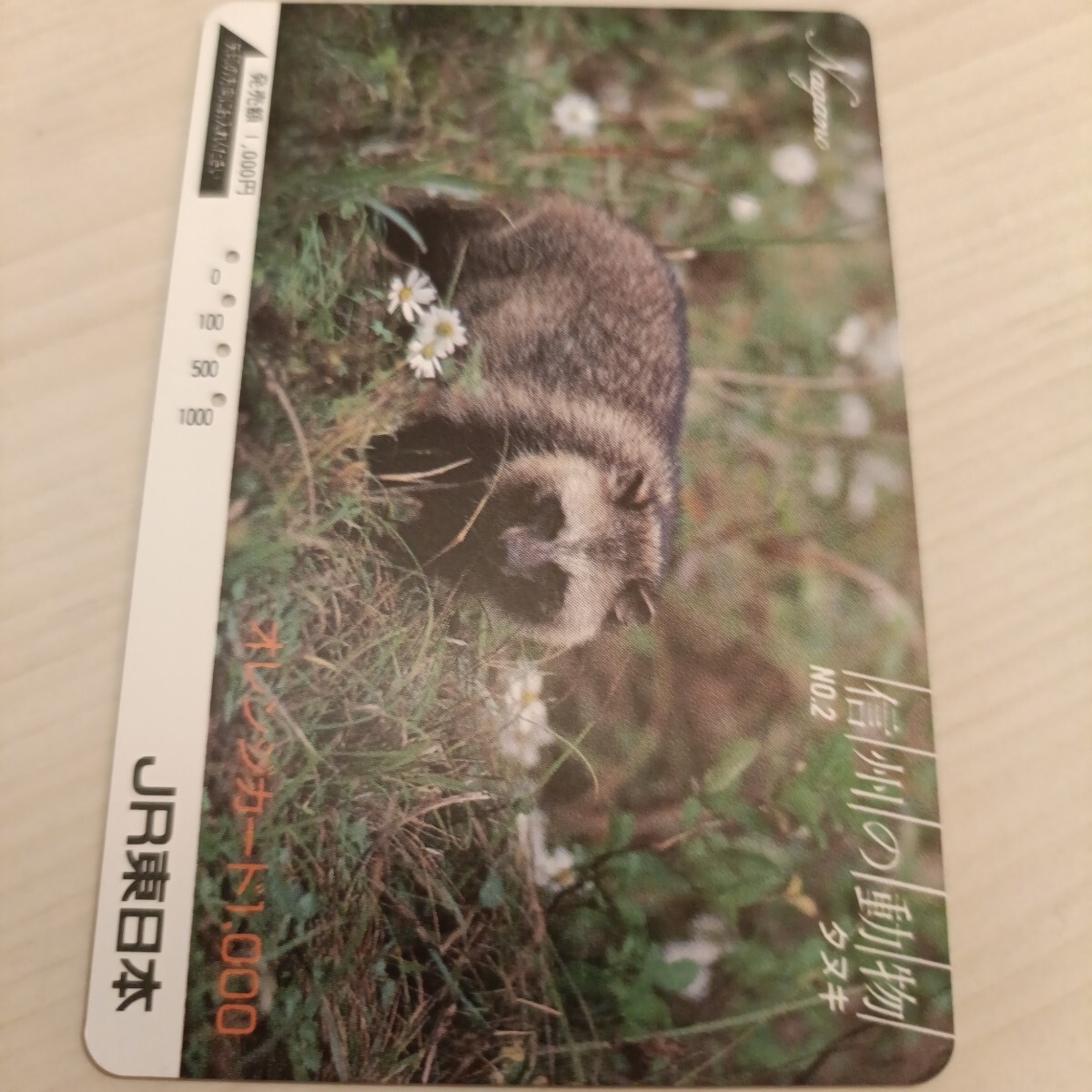 使用済JR東日本オレンジカード 信州の動物②拍卖