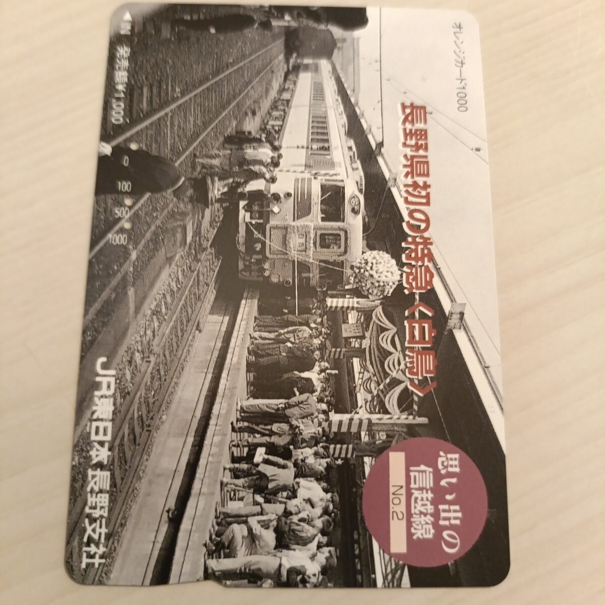 使用済JR東日本オレンジカード 思い出の信越線②拍卖