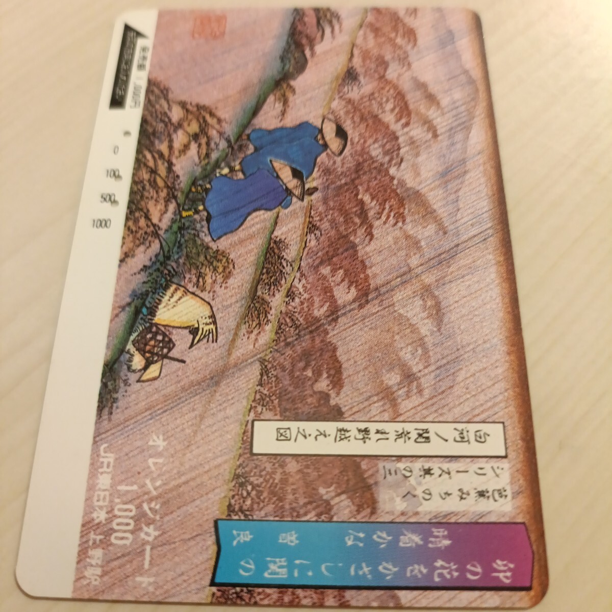 使用済JR東日本オレンジカード 芭蕉みちのくシリーズ③拍卖