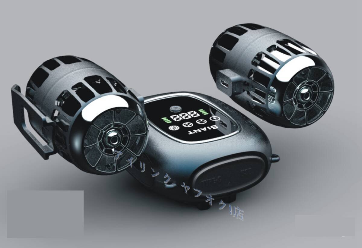 ◆新品腰掛け扇風機扇風機 10000mAh 首掛け 多機能扇風機 LED残量表示 大容量 USB充電式dcモーター 4段階風量調節 屋外作業 熱中症対策黑拍卖