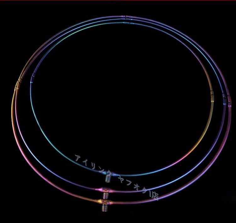 ◆新品55cm 最高チタン 磯タモ枠 四ツ折 陽極酸化虹色の輝き 未使 用 超軽量?頑強で、海水でも錆びません 収納ケース付拍卖