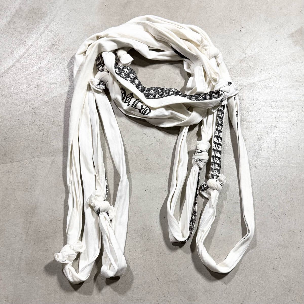 Number (N)ine 2004AW Archive Long Scarf 90s 00s rare ナンバーナイン アーカイブ ロングスカーフ マフラー ストール拍卖