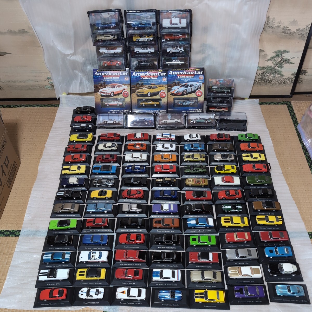 ■デアゴスティーニ■アメリカンカーコレクション■110台セット■拍卖