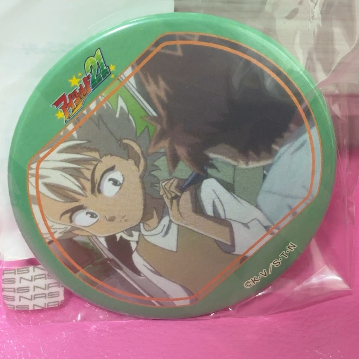 ●アイシールド21 甲斐谷陸 ビッグ缶バッジ DMMスクラッチ拍卖