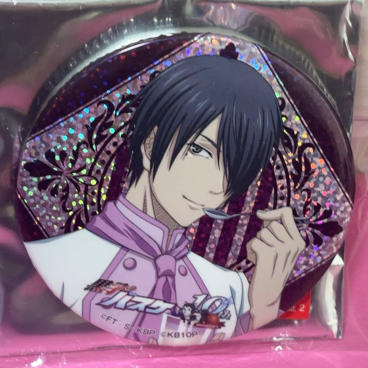 ●黒子のバスケ 氷室辰也 ホログラム缶バッジ GiGOコラボカフェ池袋拍卖