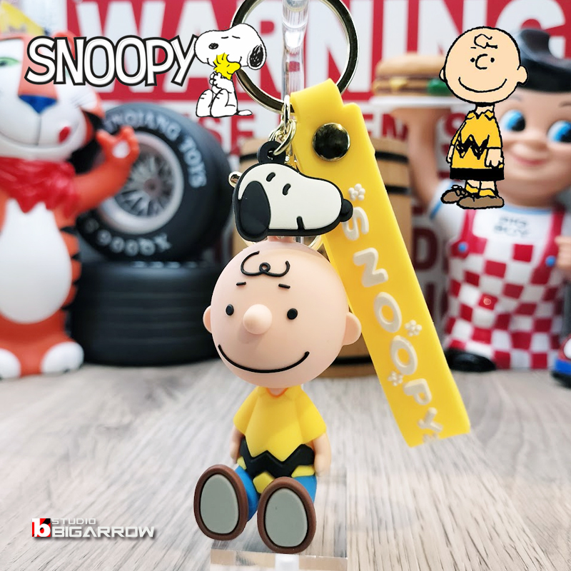 スヌーピー チャーリーブラウン PEANUTS SNOOPY キーホルダー キーチェーン ストラップ アメリカン雑貨拍卖