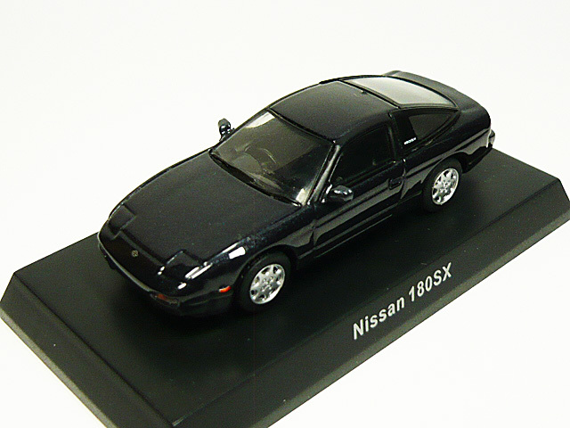 ■京商■日産 180SX(グレー色)KYOSHO 64 Collection Vol.02 NISSAN ワンエイティ 1/64スケール拍卖