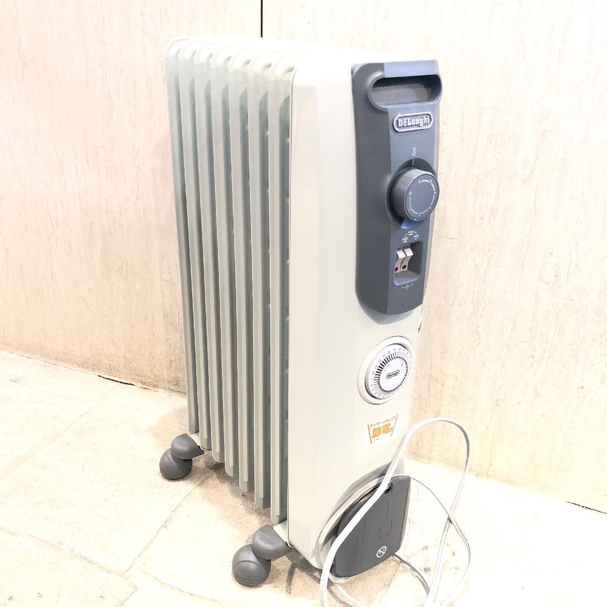 ■■405■デロンギ オイルヒーター RHJ10F0812-SG DeLonghi 暖房器具 24時間ON/OFF電子タイマー付き拍卖