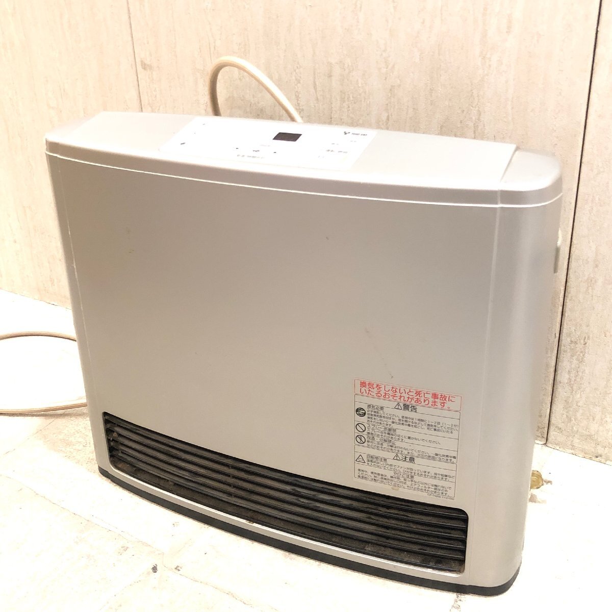 ■■522■リンナイ 東邦ガス ガスファンヒーター RC-58FNT RC-L5802E 暖房器具 都市ガス用 ホース付き拍卖