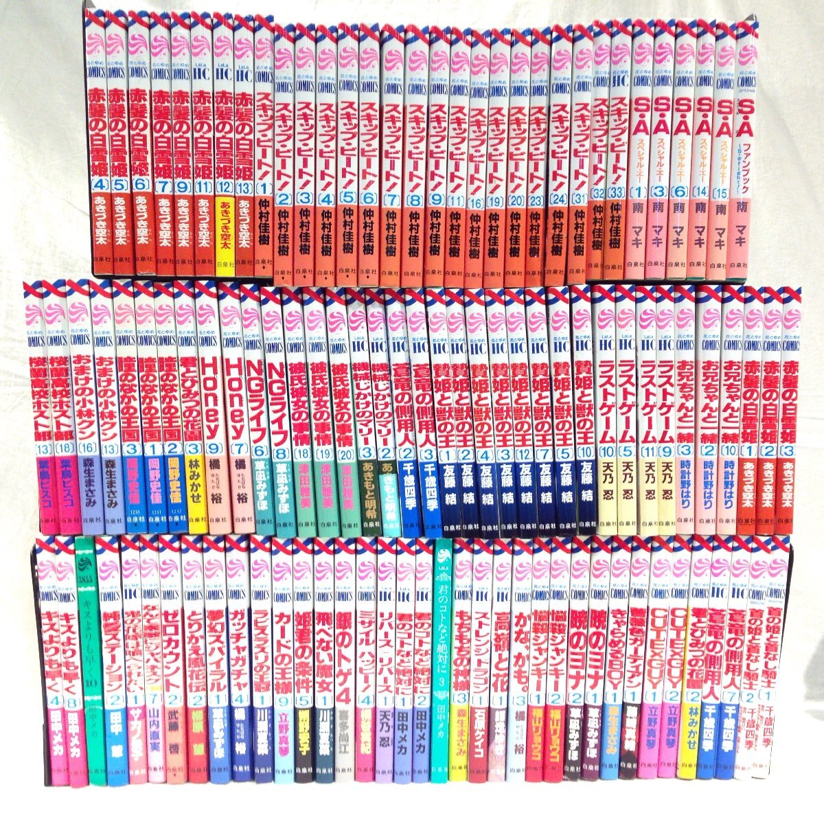 ●●102●花とゆめ コミック 106冊 まとめ / 赤髪 白雪姫 スキップ ビート ひみつ 花園 彼女 彼氏 王 お兄ちゃん 花嫁 / 漫画 マンガ 大量拍卖