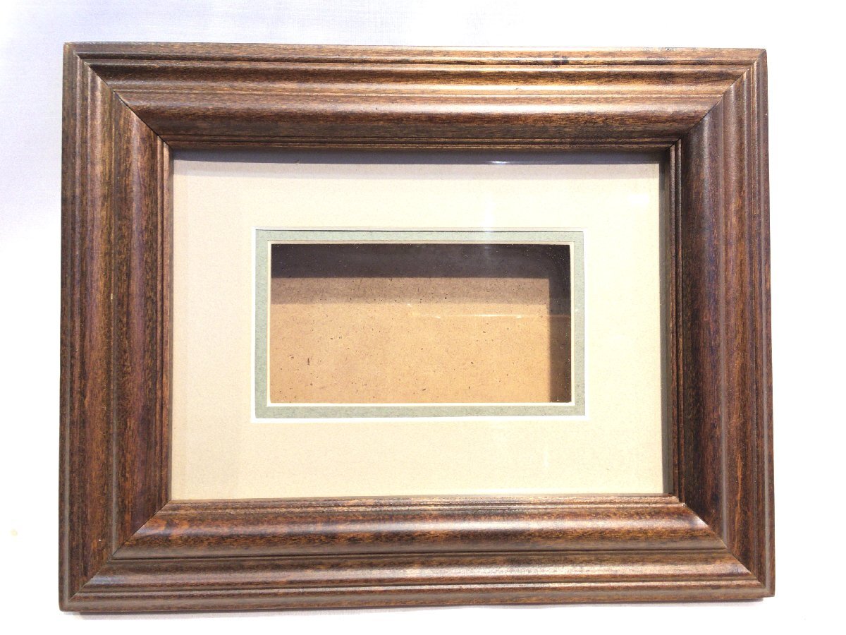 ■■360■未使用■シャドーボックス 立体額 3D 額縁 額装 デコパージュ フレーム 約24×19cm ペーパークラフト拍卖