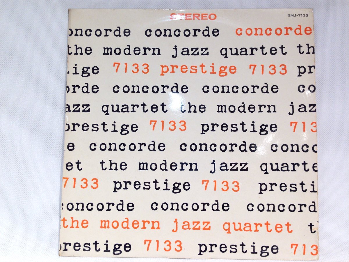 ●●79●LPレコード / The Modern Jazz Quartet / CONCORDE / JOHN LEWIS / MILT JACKSON / PERCY HEATH / KONNIE KAY / JAZZ ジャズ 洋楽拍卖