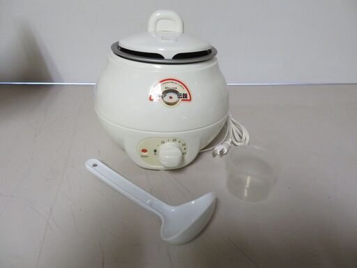 A58 未使用 和平金属 電気おかゆ鍋 おかゆ伝説 G-3100 調理器具 0.25~0.75号拍卖