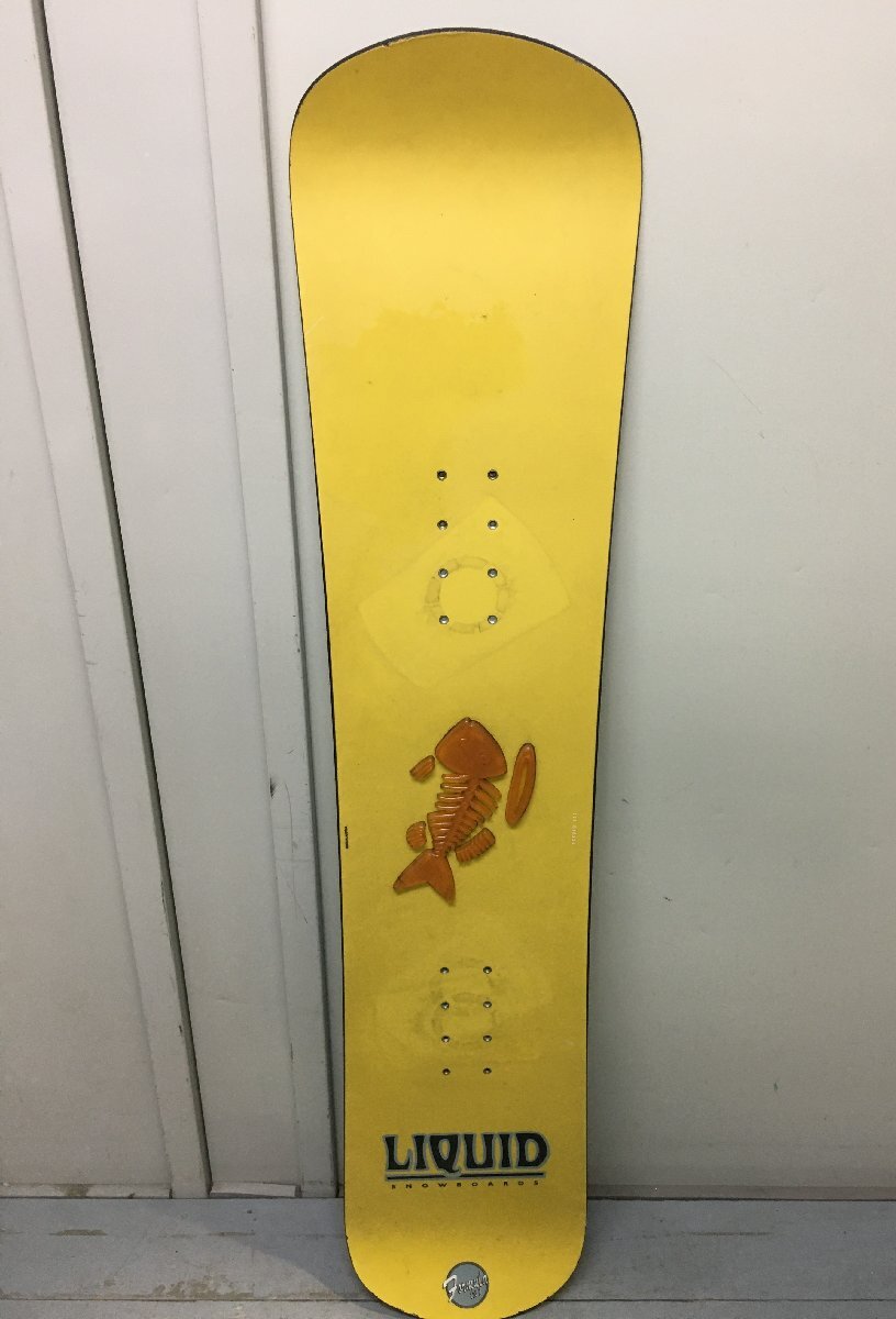 A2981 LIQUID リキッド スノーボード 板 121㎝ スノボ ウインタースポーツ拍卖