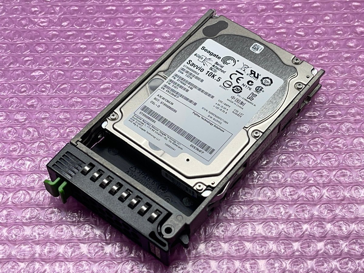 ★FUJITSU 2.5inch SAS 900GB HDD★Seagate ST9900805SS★A3C40136639★0315-I拍卖