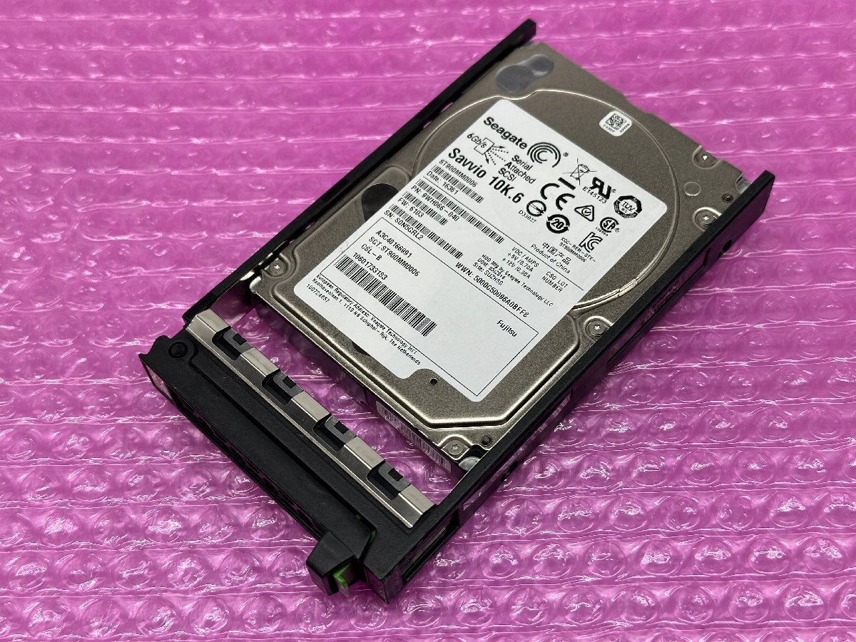 ★FUJITSU PRIMERGY Mシリーズ対応 2.5inch SAS 900GB HDD★Seagate ST900MM006★A3C40166991★0304-I拍卖
