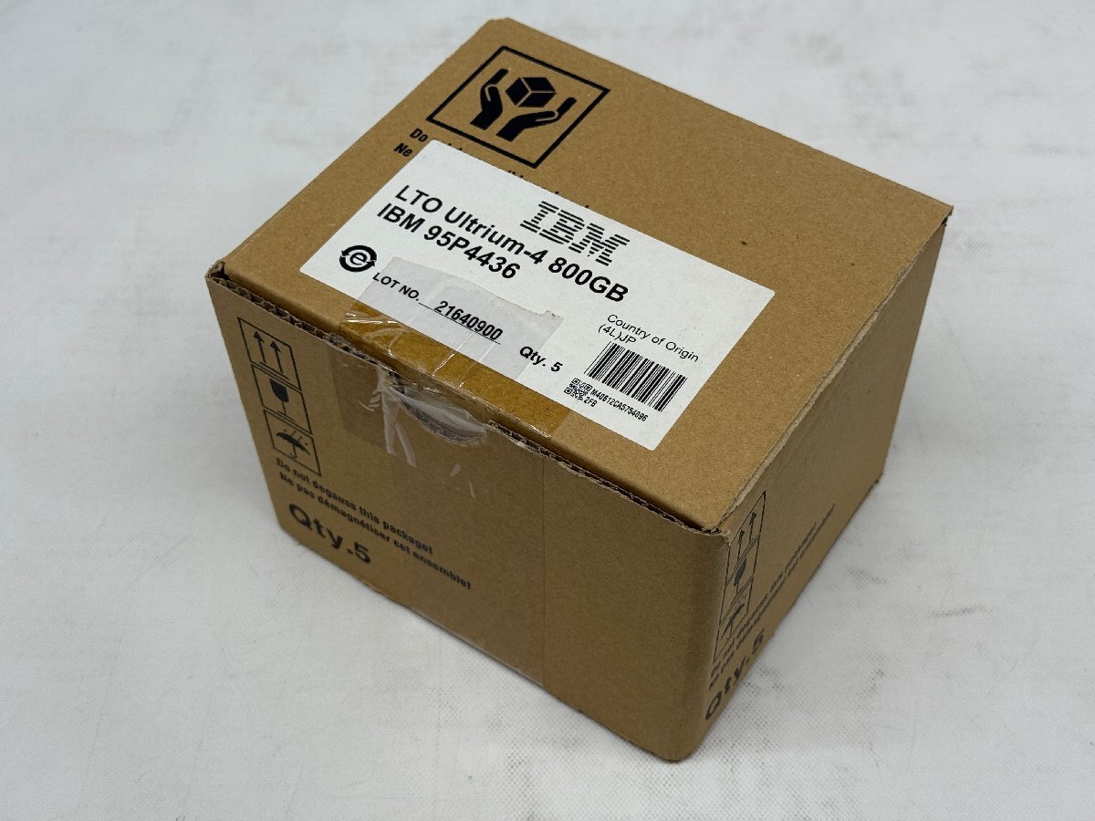 ★5本セット★IBM LTO Ultrium4 データカートリッジ 95P4436 800GB (1.6TB)★新品、未使用品★0821-I拍卖