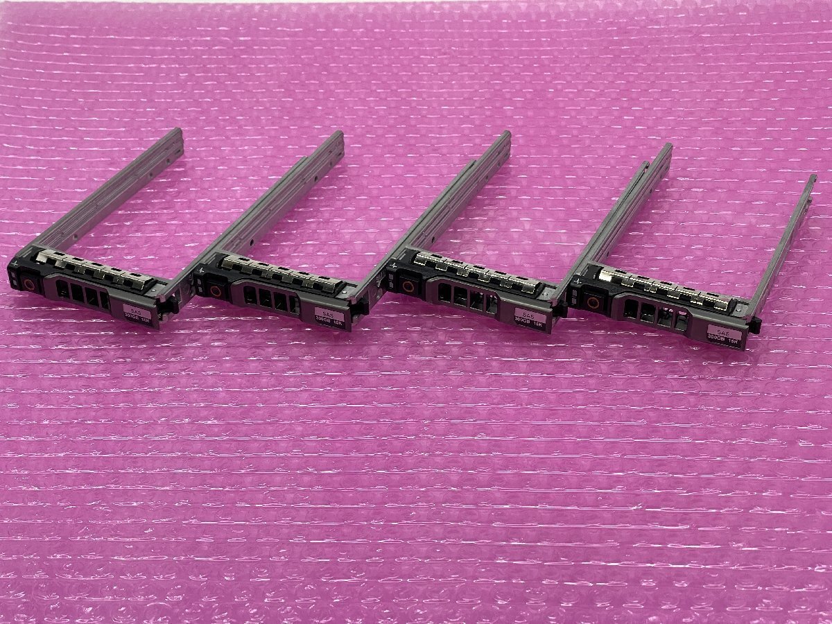 ★DELL PowerEdge 用 HDDドライブキャディー マウンタ★ラベル 300GB 15k★2.5inch 4本セット★0KG7NR★0802-I拍卖