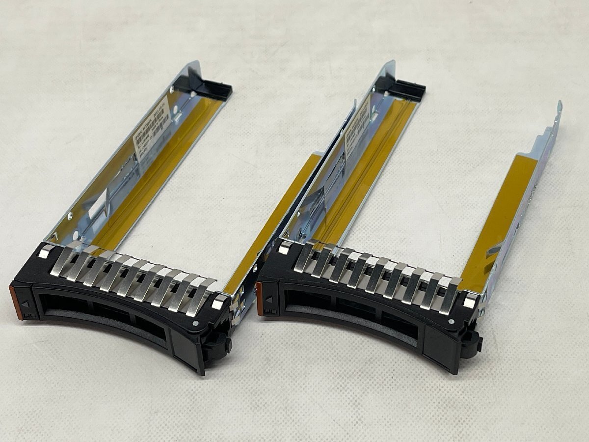 ★IBM System x 用 HDDドライブキャディー マウンタ★ラベルなし★2.5inch 2本セット★取付ネジ付属★44T2216★1127-I拍卖