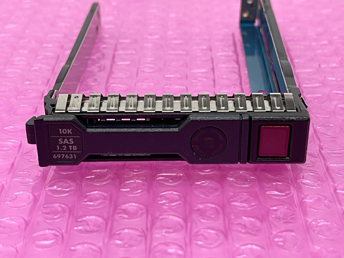 ★HP ProLiant Gen8 Gen9用HDDマウンタ トレイキャディー★ラベル10k SAS 1.2TB 697631★2.5inch 1本★数量あり★0726-I拍卖