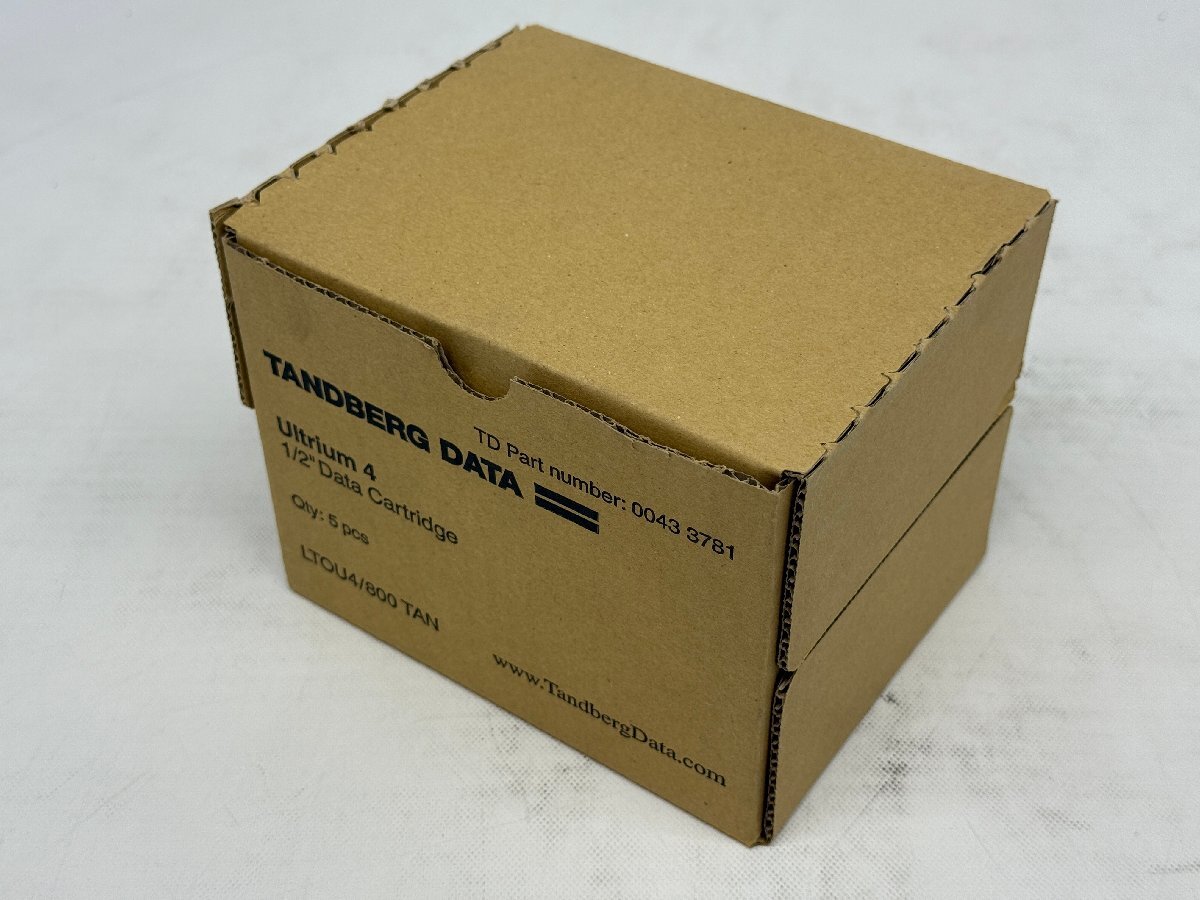 ★5本セット★TANDBERG DATA LTO Ultrium4 データカートリッジ 0043 3781 800GB (1.6TB)★新品、未使用品★0821-I拍卖
