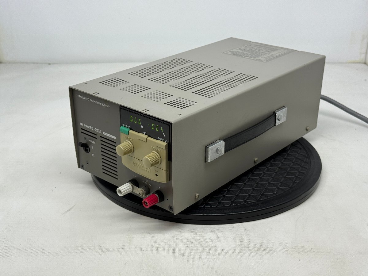 ★菊水 PAN35-20A 直流安定化電源★現状品★0910-I拍卖