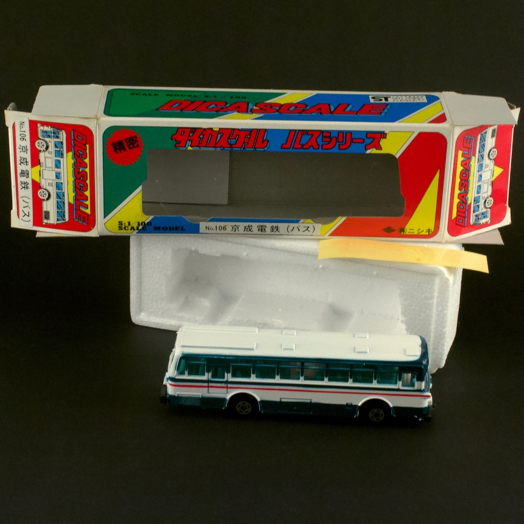 ニシキ ダイカスケール バスシリーズ No.106 京成電鉄バス 1/100拍卖