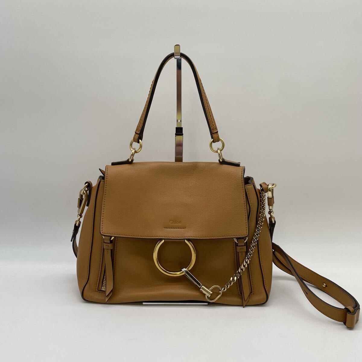 △【売り切り】Chloe/クロエ レザー 2wayバッグ ハンドバッグ ショルダーバッグ拍卖