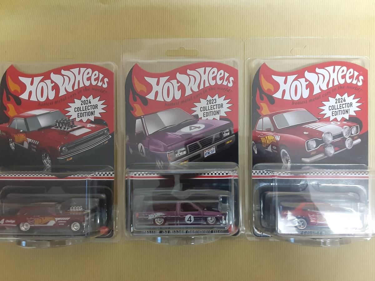 ★新品未使用 コレクターエディション カスタム 93 日産ハードボディD21 65ダッジコロネット 70エスコート RS1600 3台セット★ 拍卖