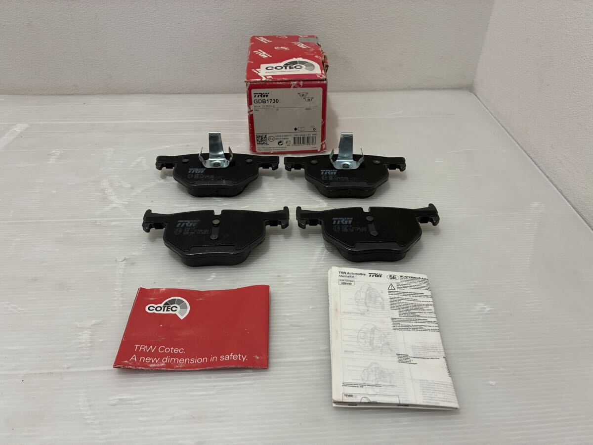 D(1104s8) TRW ブレーキパッドセット GDB1730 WVA:21262/1-2 made in EU GMS ☆未使用保管品拍卖
