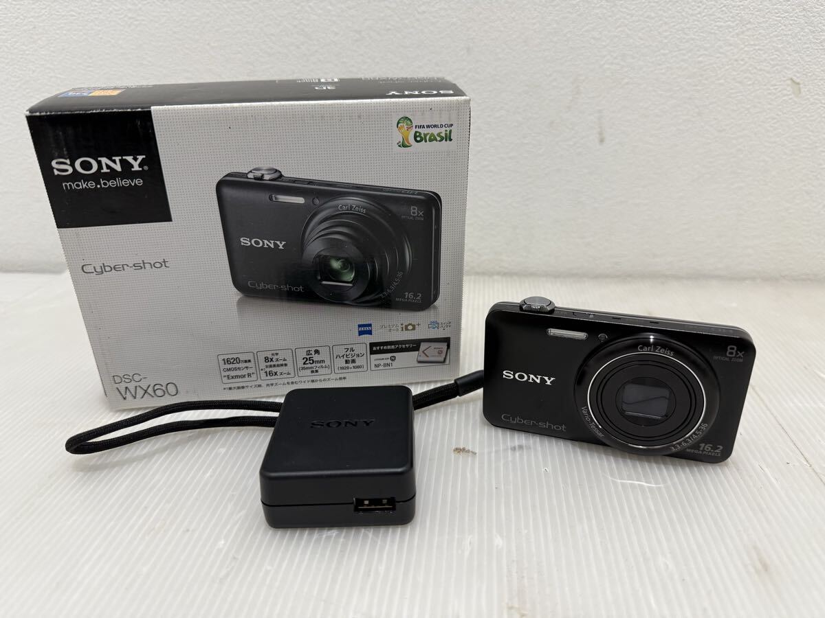 D(1120y14リ) SONY ソニー Cyber-shot DSC-WX80 サイバーショット コンパクトデジタルカメラ ブラック デジカメ ★動作未確認拍卖