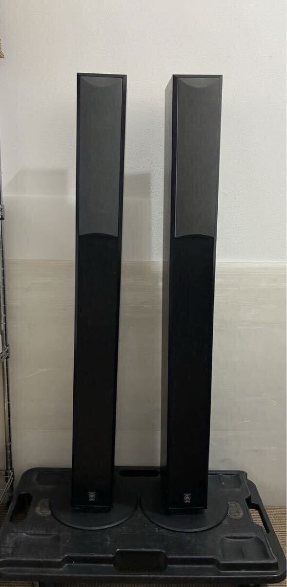 D(1107s6) YAMAHA ヤマハ NS-F210 ペア スピーカー ブラック フロア型 フロントスピーカー トールボーイ ☆簡易音出し確認済 拍卖