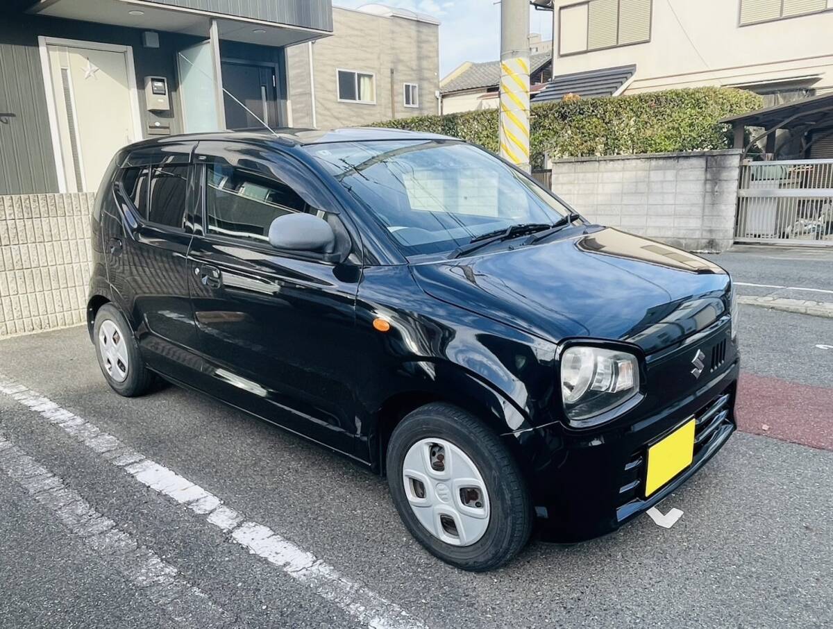 人気の黒アルト!H27年式・10.4万km・車検R9.4.30・ナビ・Bカメラ・ETC・キーレス・シートカバー・シートヒーター・燃費約20km超え・USB他拍卖