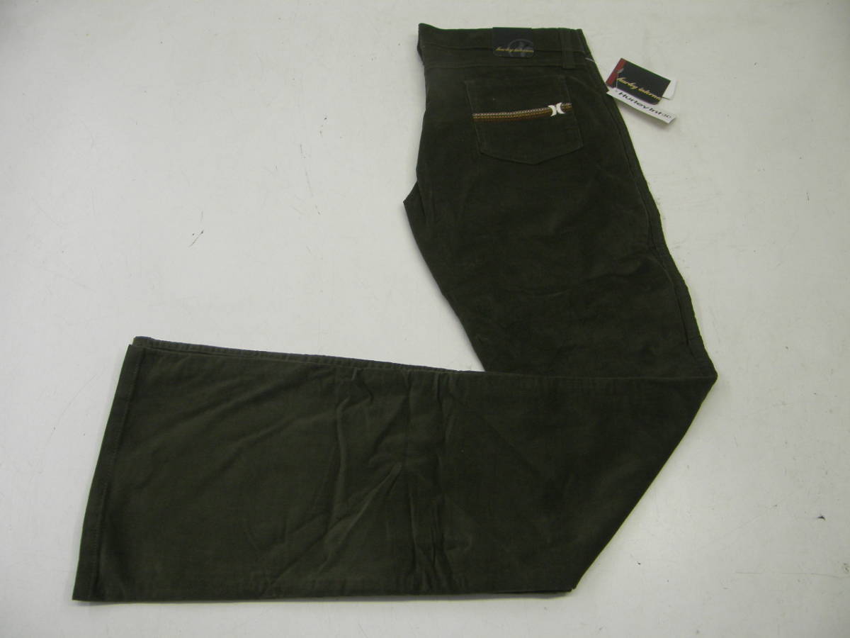 Hurley Int!ハーレー!コールテンパンツ!1-W74-H92(緑) 拍卖