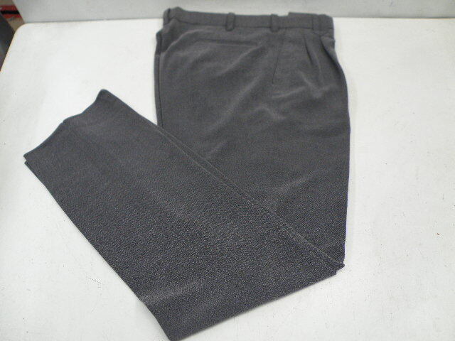 T2A018!合服!ツータックパンツ!W94(灰)拍卖