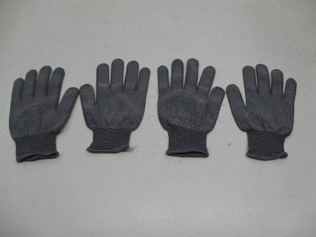 可愛い!すべり止め!手袋!ゴム粒付き!2セット(灰)拍卖
