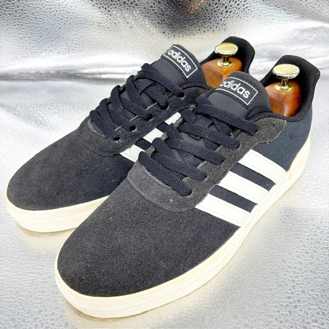 ★adidas アディダス★スニーカー/25.5cm/カジュアルシューズ/ショートブーツ/スポーツシューズ/ブラック拍卖